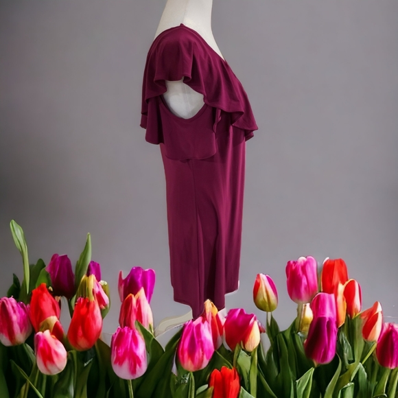 NWOT Kate & Mallory Ruffled Dress Size Small - Picture 4 of 4